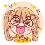หัวเราะลั่นอ้าปากกว้าง